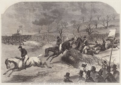 Northampton Steeplechases, Grand Military Gold Cup, de laatste sprong door Harrison William Weir